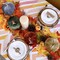 4 Pcs 5" Assorted Faux Rustic Harvest Pumpkins Tabletop Decor